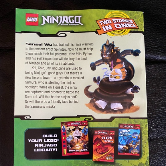 📚LEGO Ninjago Snake Attack Book-New - Picture 2 of 3